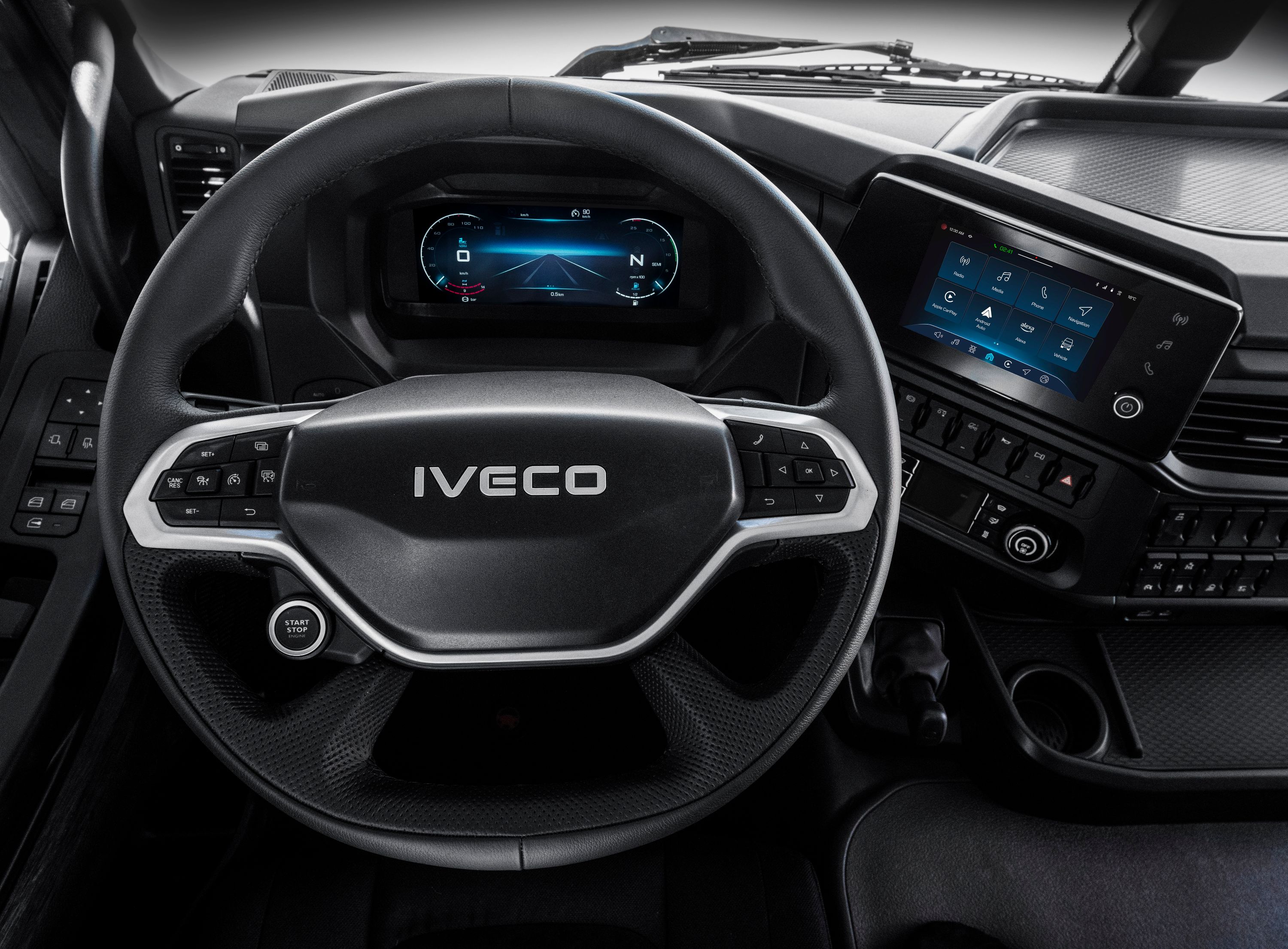 Interieur nieuwe Iveco T-Way